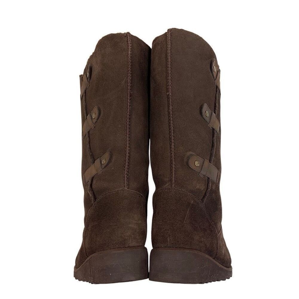 BEARPAW Shearling Pull In Boots - Picture 5 of 11